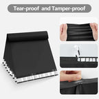 Famagic Poly Mailers, 50pc 24x24 Inch Shipping Bags, Opaque Packaging Bags for Small Business, Tearproof and Waterproof Chic Mailing Envelopes for Clothing Supplies, Self Seal Mailers Bags Black