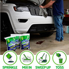 5 LB (Pack of 1) Super Absorbent & Encapsulant Spill Cleanup up to 24lbs, for Home, Commercial, & Industrial Use for Oil, Antifreeze, Food, Paint, Pet Waste, Body Fluids & More