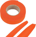 MECCANIXITY Braided Cable Sleeves Heat Shrinkable Fabric Sleeving, 7/8" 26ft Orange 2:1 Ratio Heat Shrinkable Cord Protector for Harness Cable, Network Cable Protection, Cable Management