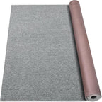 Marine Carpet,6 FT x 18 FT Smoke Gray Indoor Outdoor Carpet 0.2" Thick Boat Carpet with Water-Proof TPE Backing, Non-Slide Outdoor Marine Carpet Roll for Home, Patio, Porch, Deck