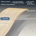 White Oak Edge Banding, 2 inch x 25ft roll of Veneer Edge Banding - Pre-glued Flexible, Real Wood Tape for Cabinet Repair & Furniture Restoration