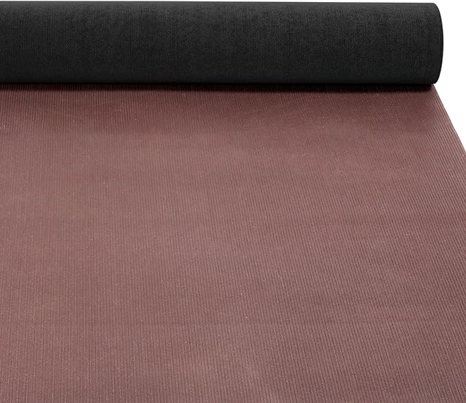 Marine Carpet,6 FT x 14 FT Black Indoor Outdoor Carpet 0.2" Thick with Water-Proof TPE Backing, Non-Slide for Home, Patio, Porch, Deck