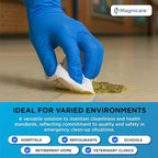Bodily Fluid Clean Up Kit & Vomit Clean Up Pack - Be OSHA Compliant | Bloodborne Pathogen Pack |Comprehensive First Response Spill Kit| Ideal for Schools, Restaurants & Retirement Homes