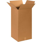 BOX USA 15 x 15 x 30 Corrugated Cardboard Boxes, Tall 15"L x 15"W x 30"H, Pack of 15 | Shipping, Packaging, Moving, Storage Box for Home or Business, Strong Wholesale Bulk Boxes