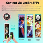 HARZHI 38'' LCD Screen Portable Photo Booth Compatible with Any Ipad, 1080P Intelligent Split Screen Ipad Photo Booth LCD for Wedding Party Software APP Control LCD Ring Light, Flight Case White