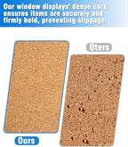 Mifuro 2 Pack 26"x20" Enclosed Bulletin Board, Lockable Weather-Resistant Aluminum Cork Noticeboard for School & Office, Silver Frame w/Cork