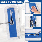 24 Inch Industrial Cotton Dust Mop Head Refill, Dust Mop Replacement Head for Commercial & Home Use, Heavy Duty Replacement for Office & Industrial Use, Machine Washable 1pc