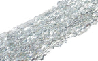 4 Pack 3.3 ft x 6.6 ft Silver Metallic Tinsel Foil Fringe Curtains - Door Streamers for Photo Booth Christmas Day Thanksgiving Wedding New Year Party Decorations