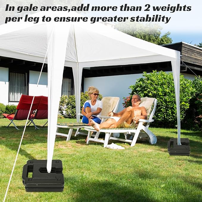 2 Pack Steel Base Weights for Backdrop Stand, 11Lbs Heavy Duty Steel Base Weights Plate, Canopy Weight Plates for Pop Up Canopy Tents and Outdoor Wedding Decor Umbrella