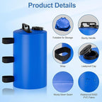 Canopy Water Weights Bag, 88 lb Tent 4 Leg Weights Bag, Portable 10L Water Bag Windproof Fixed Canopy Weights Bag, for Outdoor Pop Up Tent, Canopies, Gazebo, Shelter, 4 Pack (10L Blue)