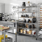 24" Deep x 42" Wide x 74" Height Wire Shelving Kit | 6-Tier | NSF Commercial Storage Rack Unit