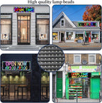 P10 52x14 inch Full Color WiFi LED Display Sign Outdoor Waterproof lP45 Digital Boardfor Restaurants, Cafes & Bars with Dynamic Ads, Remote Programming and Easy Setup
