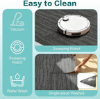 jxgzyy Commercial Carpet Tiles, 20×20 Inch, 0.31'' Padded Carpet Squares for Dorm, Non-Adhesive Carpet Flooring with Textured Silicone Back, Easy DIY, Renter-Friendly, 4 Pcs/10.8 Sqft