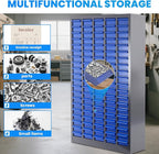 100 Drawers Bolt and Nut Tool Storage Cabinet with Shelves & Labels - Part Cabinet Bolt Bin Cabinets, Alloy Steel Tool Hardware Storage for Hardware Organization Small Items and Parts (100 Drawers)