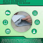 1000 Pack Secure Seal White Poly Mailers - 7.5x10.5 Safe Shipping Bags - E-Commerce Self Sealing 2 Mil Poly Envelopes