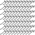 Shimeyao 100 Pcs Peg Board Shelving Hooks Stainless Steel Hanging Board Pegs Wall Display Hooks Bulk for 1/8 1/4 Garage Storage Organizer Accessories(6 Inch,Black)