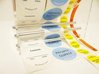 Adjustable Label Dispenser with 3-disks