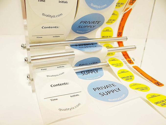 Adjustable Label Dispenser with 3-disks