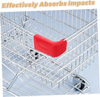 SUPVOX Cart Frame Protector Shopping Cart Corner Bumpers Plastic Collision Strip Shopping Easy to Install