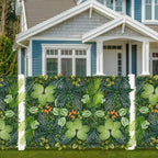 40"x120"(33.33 SQFT) Artificial Grass Wall, Greenery Backdrop Wall with UV-Anti, Fake Grass Panels for Indoor Party Wedding and Outdoor Garden Decor