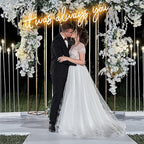 Super Large LED Neon Sign 'it was always you' Neon Night with Dimmable Wall Decor for Bedroom Living Room Bar Party Club Wedding Girls Birthday Wall Light Decor