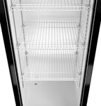 KoolMore 17 in. Slim Commercial Merchandiser Display Refrigerator 7 Cu. Ft. in Black, ETL Listed (KM-MDR-17S)