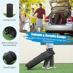 Tangkula 10x10 Ft Pop Up Canopy with Sidewalls, Portable Outdoor Tent with Center Lock, 16 Stakes, 12 Ropes, Roller Bag, UPF50+ Canopy Tent with Dual Awnings for Camping, Patio, Market