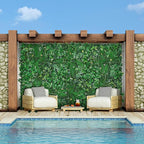 40"x120"(33.33 SQFT) Grass Wall, Artificial Boxwood Panels, Privacy Hedge Fence Screen with UV Protection, Greenery Backdrop for Indoor Home Wedding Decor and Outdoor Garden Backyard