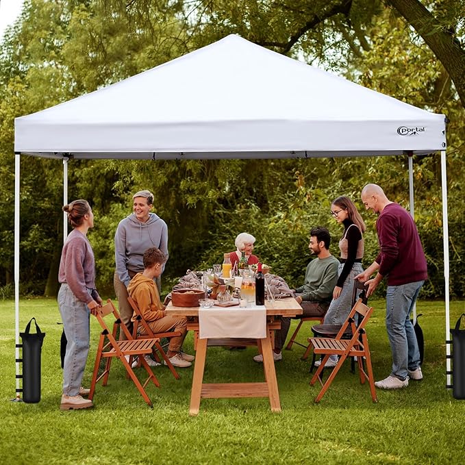 6 Pack Canopy Weight Sand Bags Black 168 LBS Large Canopy Support Frame Fixed Sandbag Windproof Sandbag Canopy Weight Bags for Instant Outdoor Sun Shelter Patio Umbrella, No Sand