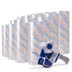 ADHES 96 Rolls Packing Tape with Dispenser Gun, 2.6 Mil Heavy Duty Packaging Tap for Shipping, Moving and Storing, 1.88 Inch x 55Yards, Super Clear