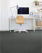 Mohawk Advance 24" x 24" Berber (Loop pile), 0.11" Pile Height, Carpet Tile, Nylon Fiber, Stonewash Color, (24 Tiles), (96 sqft/carton)