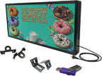 Programmable LED Sign for Business,P3 Outdoor Digital Electronic Message Board with WiFi Control, Scrolling Display Screen for Store Advertising, 40"x17"