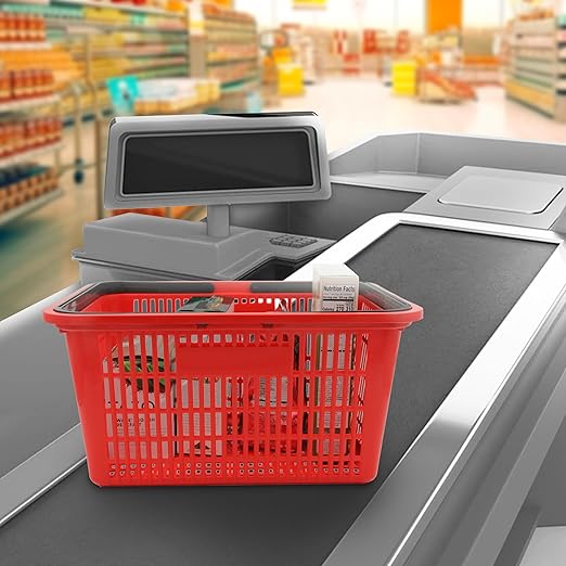 SSWBasics Red Shopping Basket