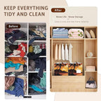 Foldable Collapsible Storage Bin with Summer Sunset Design-17x11.5x10.5 Inch Organizer Basket for Beach Decor, Home Storage-Single Pack, No Lid Space-Saving Box