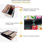 BeeGreen Large Waterproof Reusable Bags Christmas Heavy Duty Shopping Tote for Groceries Pool Gift with Webbing Handles