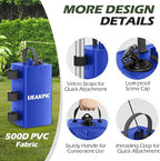 Canopy Weights, 88 LBS Heavy Duty Set of 4 Tent Water Leg Bags for Outdoor Gazebos, Umbrellas, Pergolas, Sunshades & Patio Furniture (Blue 10L x 4)
