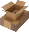 CRUGLA 40 Packs 9x6x4 Shipping Boxes for Small Business, Corrugated Cardboard Boxes Bulk for Shipping Packing Mailing
