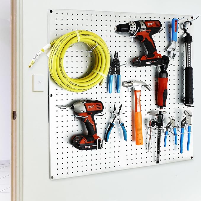 Presa Metal Peg Board Shelving Hooks, 2-inch, 50-Pack