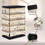 Earring Display Stands for Selling,Earring Rack Display Holder Stand,Jewelry Display Tower for Selling Earring Cards, Rings, Large Capacity 16.5" Wx 10.8" Dx 26.4" H (130 Hooks)