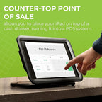 Gumdrop POS Anti-Theft Security Retail Kiosk Stand for iPad with Flip Versatility for Desk or Wall Mount - Office Business & Commercial