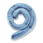 PIG Blue Absorbent Sock Heavy Sock Forms Barrier & Prevents Spills from Spreading 8-Gal Absorbency 5" x 10' 4 Socks PIG217