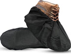 Reusable Waterproof Shoe Covers – 4 Pack (2 Pairs) – Rain Boot Covers for Men & Women – Durable, Washable, Non-Slip Overshoes for Indoor & Outdoor Protection