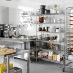 14" Deep x 42" Wide x 74" Height Wire Shelving Kit | 6-Tier | NSF Commercial Storage Rack Unit