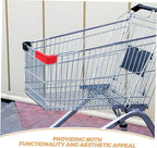 Front Bumper Protector Strip Set Plastic Edge Guard for Grocery Cart Easy Installation Shopping Cart Safety Strip Anti-Impact Edge Protector for Supermarket Use