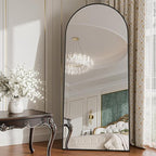 71"x28"Floor Mirror Full Length,Arched Full Length Mirror with Stand,Full Body Mirror,Hanging or Large Leaning for Bedroom Living Room Gold