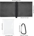 12 Packs Photography Weight Bags Photo Studio Filled Weight Bag Empty Heavy Sandbag Set for Photography Tripod Stand Light Stand Sports Outdoor Photo Video Studio Boom Brackets (Black)