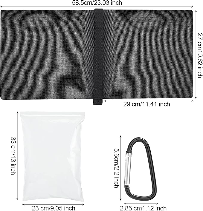 12 Packs Photography Weight Bags Photo Studio Filled Weight Bag Empty Heavy Sandbag Set for Photography Tripod Stand Light Stand Sports Outdoor Photo Video Studio Boom Brackets (Black)