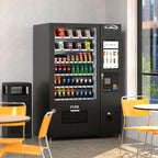 KoolMore Refrigerated Snack Vending Machine with 60 Slots and 22 Inch Touch Screen with Bill Acceptor in Black (KM-VMRT-50-B)