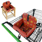 Shopping Cart Cover for Baby, High Chair Cover, Grocery Cart Cover, Cart Seat Cover for Baby, Shopping Cart Seat (Sun Rainbows)