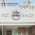 Custom Light Box Sign for Business, Single Sided Advertising Light Box, LED Business Outdoor sign for Storefronts, Bars, Restaurants, Salons, Hotels, Coffee Shops, Waterproof